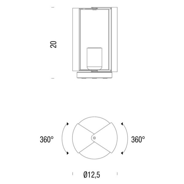 Lampe de table Pivotante à poser – Image 4