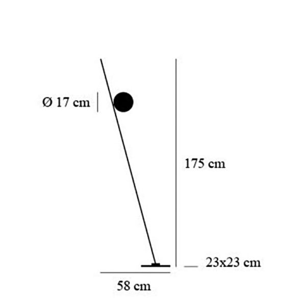 Lampadaire Lederam F1 – Image 4