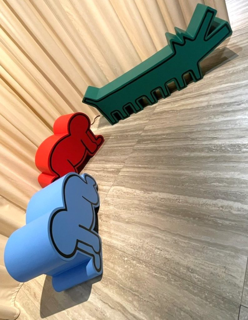 Keith Haring chez Gufram