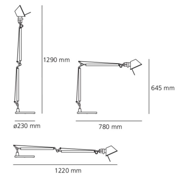 Lampe de table Tolomeo LED – Image 5