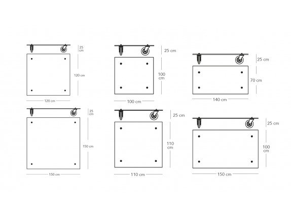 Table basse Tavolino Con Ruote – Image 4